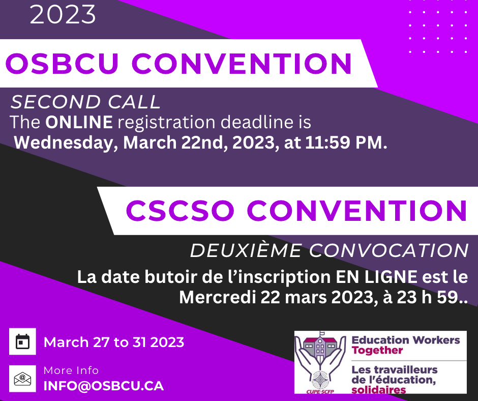 2023 OSBCU Convention